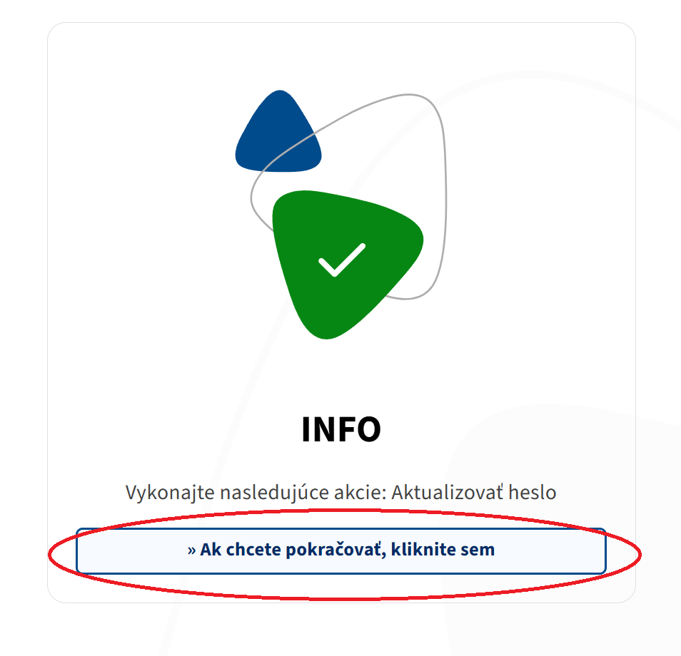 EUP info pokračovať