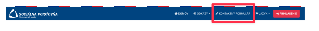 kontaktny formular